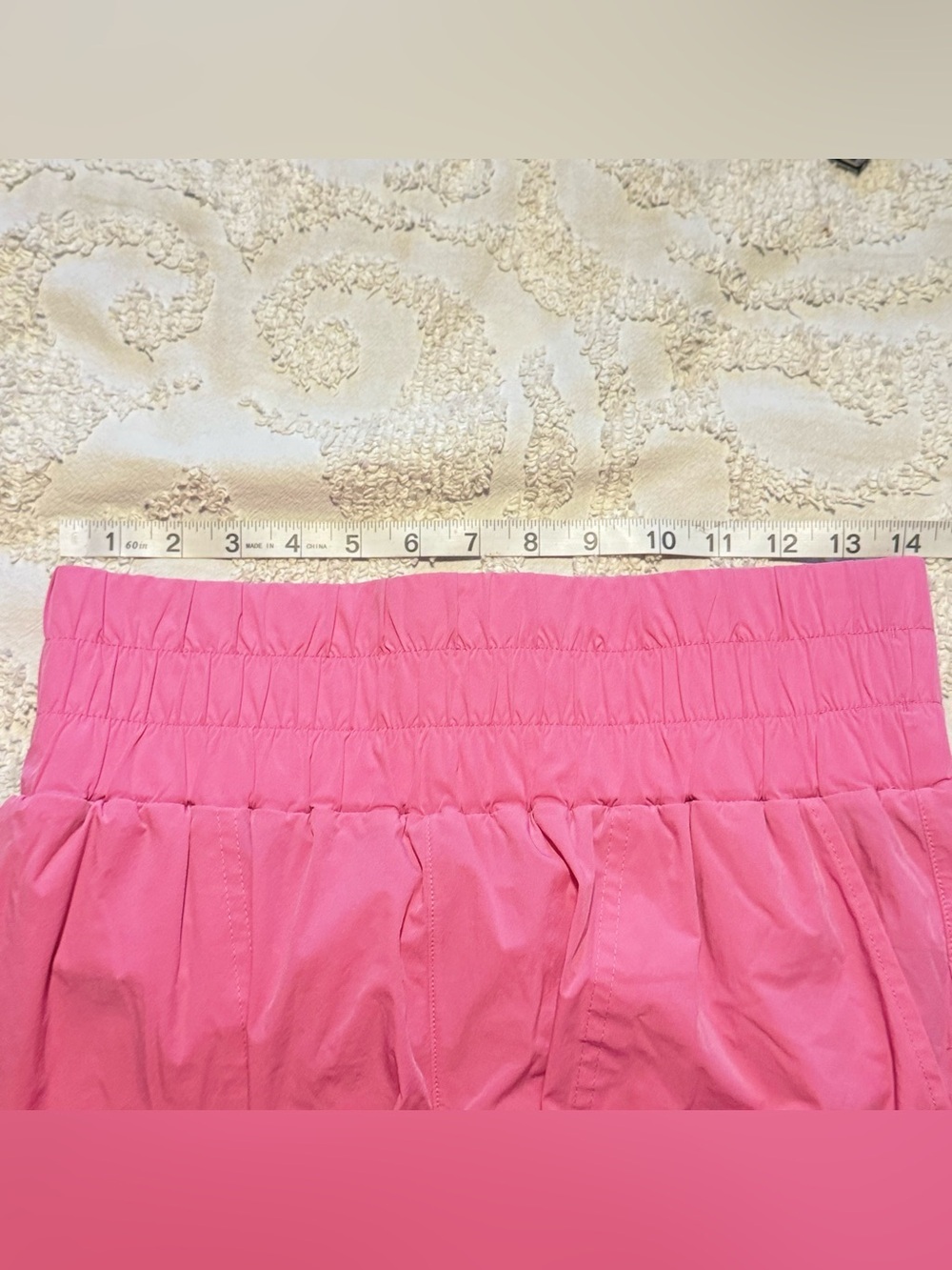 JoyLab Bright Pink High-Waist Athletic Shorts - Picture 4 of 7
